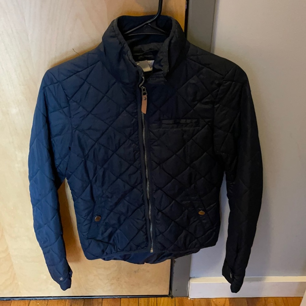 Super cute jacket navy and light padding